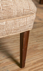 Pair of Cafe Au Lait Slipper Chairs