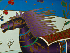 YURI GORBACHEV "VIOLET HORSES"