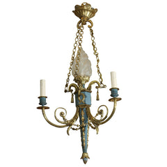 19TH CENTURY  FRENCH  EMPIRE  CHANDELIER