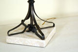 Wrought  Iron  Lamp  And  Shade