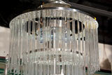 Tiered  Designer  Straw  Crystal  Chandelier