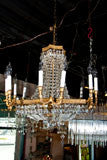 Dore  Bronze  &  Crystal  Twelve  Light  Chandelier