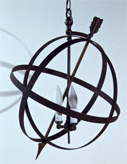 Armillary Style Chandelier