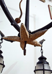 Nautical Chandelier with Lanterns