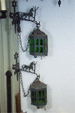 Set  Of 4  Arts  And  Crafts  Lanterns