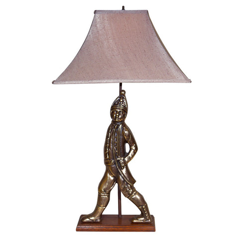 Bronze  Soldier   Lamp