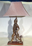 Bronze  Soldier   Lamp