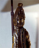 Bronze  Soldier   Lamp