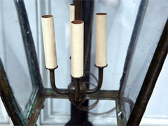 Pair of two Converted 19th Century Outdoor Gas Lamps