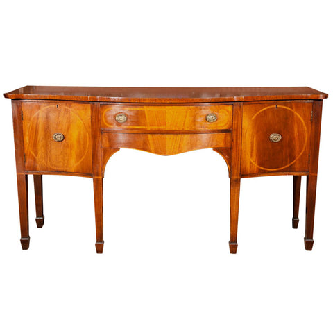 19th Century  English  Mahogany  Buffet