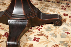 Round Pedistal Game Table With Removable Game Top