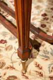 Mahogany   Server  Type  Console  With  Brass  Overlay