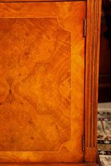 Shallow Myrtle Wood Hall Cabinet