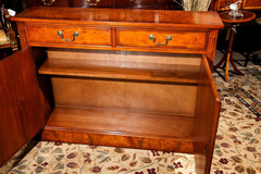 Shallow Myrtle Wood Hall Cabinet