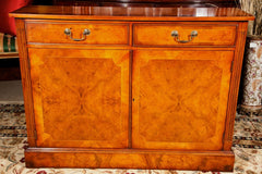 Shallow Myrtle Wood Hall Cabinet