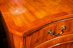 Yew Wood Serpentine Buffet