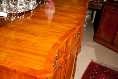 Yew Wood Serpentine Buffet