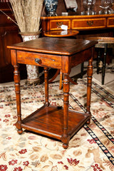 Italian Square End/ Night Table Parquetry Top