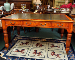 William IV Style Partners Writing Table