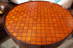 Round 19th Century Inlaid Game Table