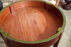 Round 19th Century Inlaid Game Table