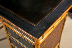 Victorian Chinoiserie Bamboo Desk