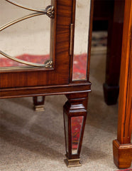 Rosewood Eglomise Bar Cabinet