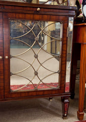 Rosewood Eglomise Bar Cabinet