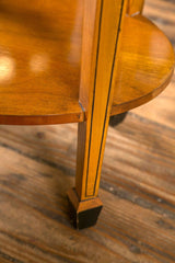 Oval Cherry wood Table by Baker Furniture