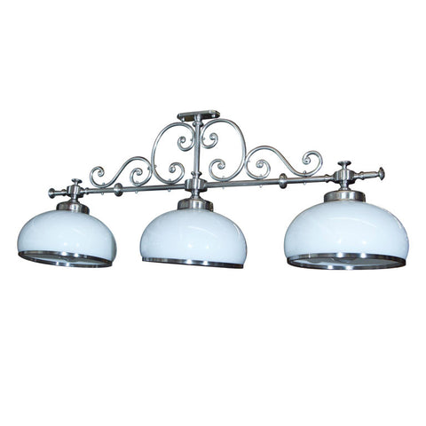 Triple Light Billiard Table Lighting Fixture