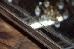 Cocktail Table Covered With Antique Mirror