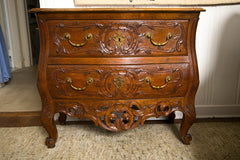 Don Ruseau Louis XV French Walnut Commode