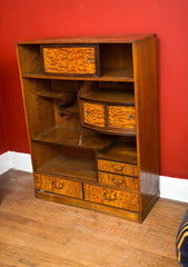 Elm and Tamo Wood Low Cabinet