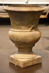 Outdoor/Indoor Urn with Antique Stone Finish