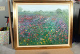 Field  Of Flowers Oil Painting by Le Thanh Son