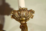 Pair  Brass  French  Two  Light  Sconces