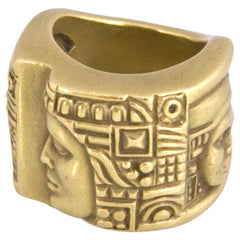 Barry Kieselstein-Cord "Women Of The World" Gold Ring