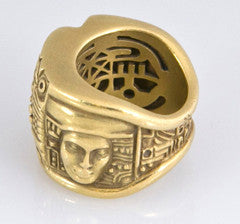 Barry Kieselstein-Cord "Women Of The World" Gold Ring