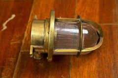 Pair Of Brass Ship's Passage Lamps