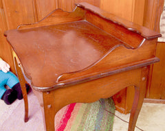 Fruitwood Small Writing Table