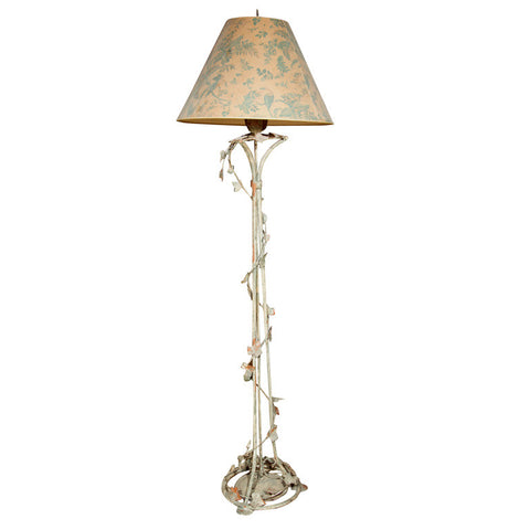 Iron  Sculpture  Floor  Lamp