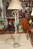 Iron  Sculpture  Floor  Lamp