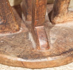 Carved Mbule Table From Kenya