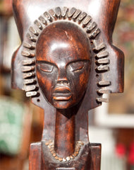 Carved Ceremonial Ethiopian Goddess