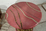 Polychrome Stone Table by Silas Seandel