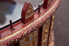 Antique Burmese Musicians Surround Cocktail  Table