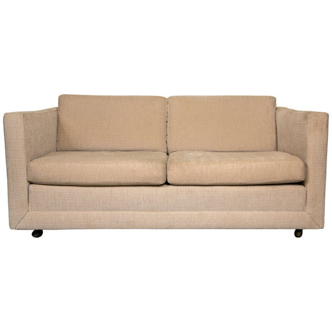 Ward Bennett Loveseat by Brickell Associates