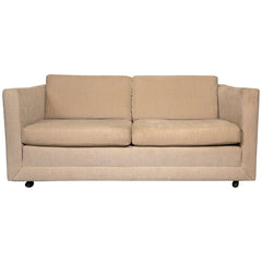 Ward Bennett Loveseat by Brickell Associates