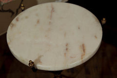 Petite Round Marble Top Gueridon