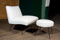 Dan Johnson Chair and Stool